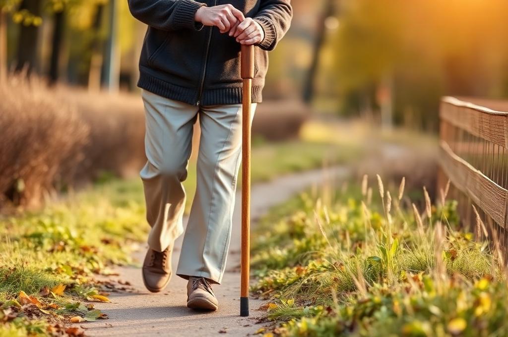 Should All Seniors Use Walking Sticks?